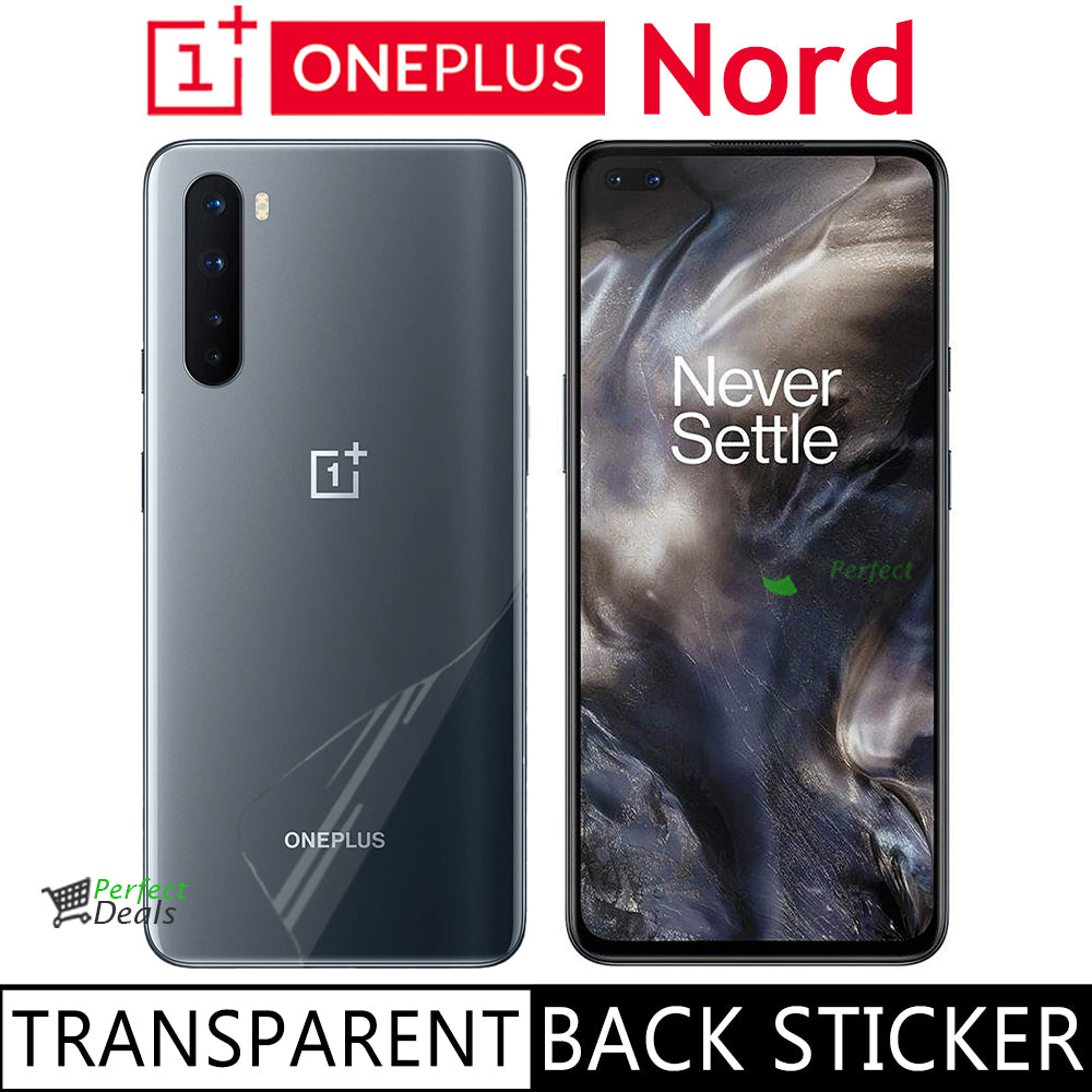 Clear Skin Back Sticker for OnePlus Nord