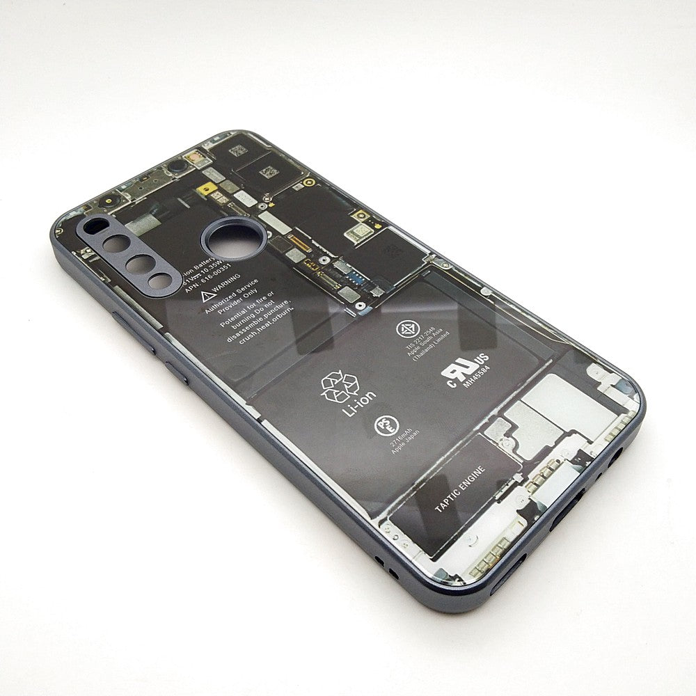 Circuit Board High Quality Hard Cover Full Camera Lens Protective Case for Huawei Y9 Prime 2019