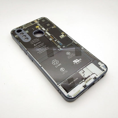 Circuit Board High Quality Hard Cover Full Camera Lens Protective Case for Vivo Y19