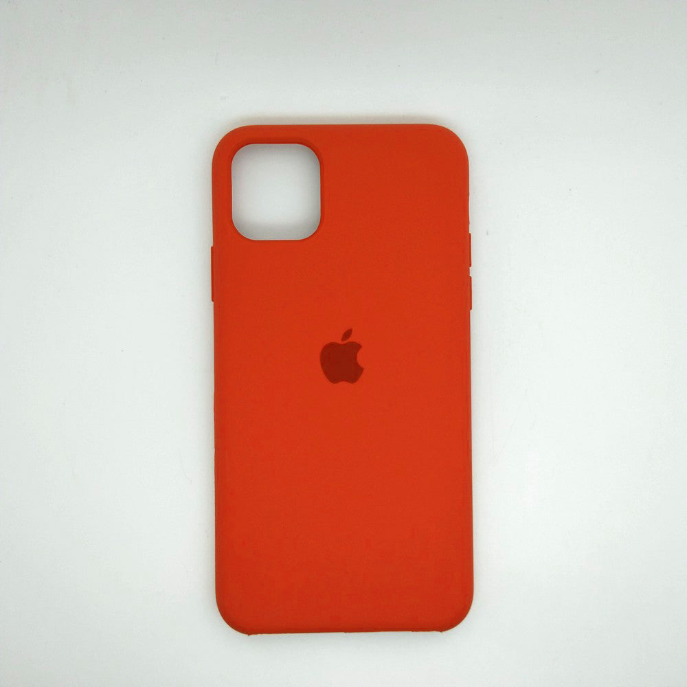 apple silicone case Velvet inner cover Hard back cover for iPhone 11 Pro Max