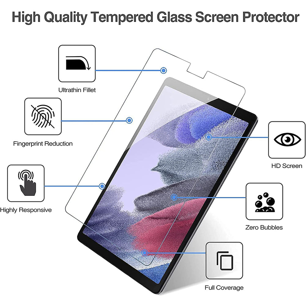 Screen Protector Tempered Glass for Samsung A7 Lite