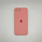 apple silicone case Velvet inner cover Hard back cover for iPhone 7 / 8