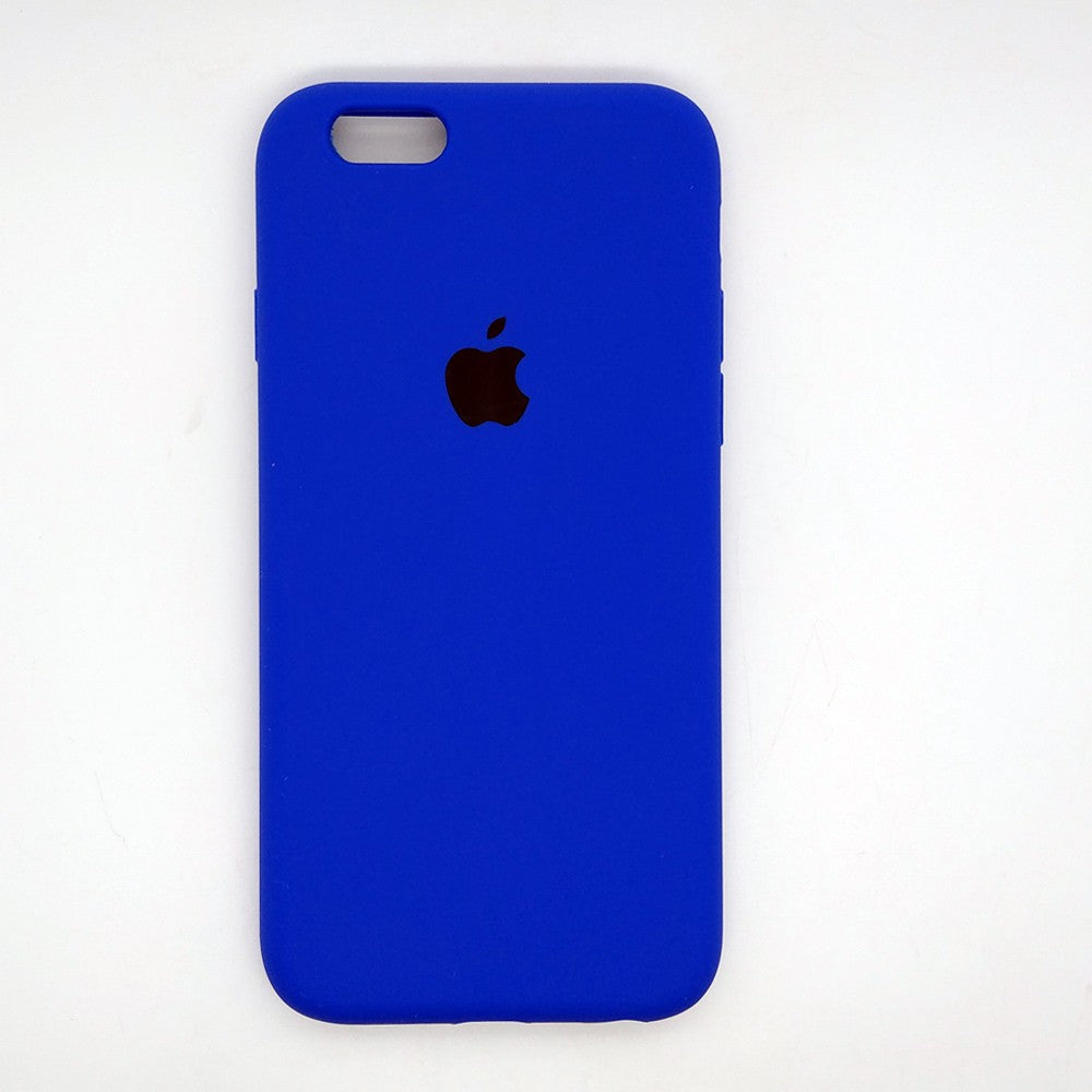 apple silicone case Velvet inner cover Hard back cover for iPhone 6 / 6s
