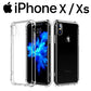 AntiShock Clear Back Cover Soft Silicone TPU Bumper case for apple iPhone X / Xs