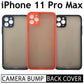 Camera lens Protection Gingle TPU Back cover for iPhone 11 Pro Max