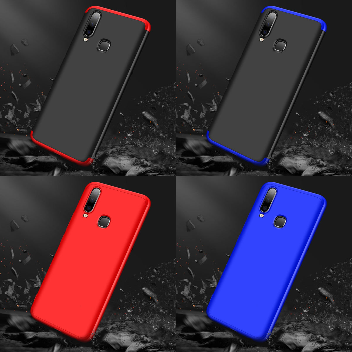 Original GKK Dual Tone 360º Case for Vivo Y12