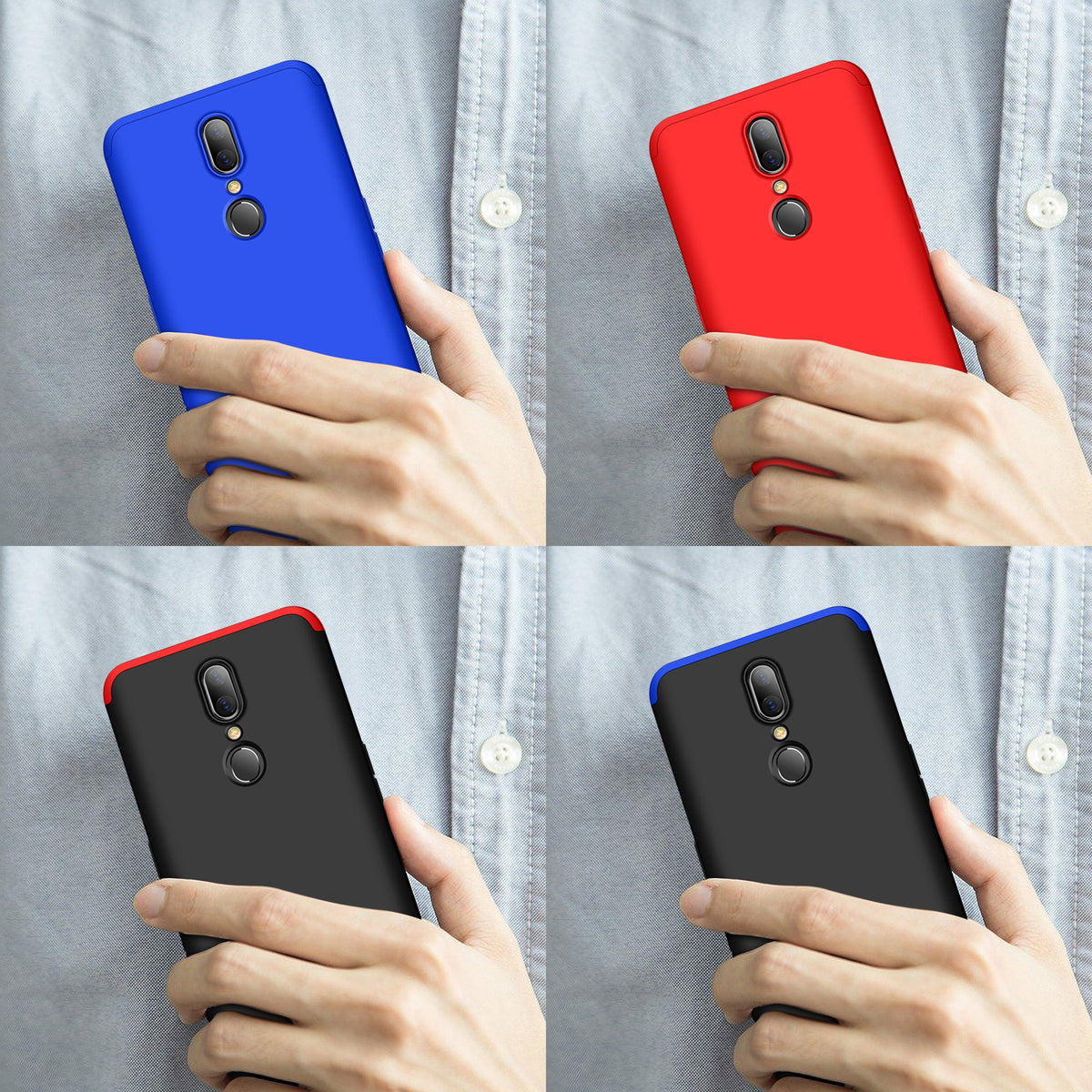 Original GKK Dual Tone 360º Case for OPPO F11