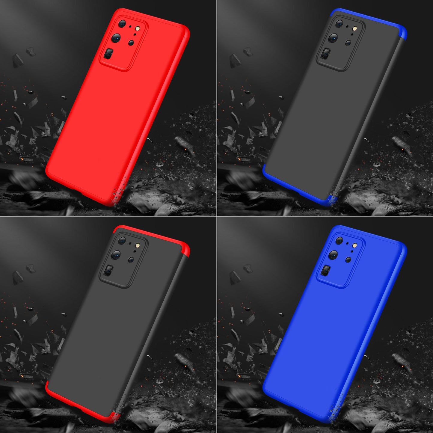 Original GKK Dual Tone 360º Case for Samsung S20 Ultra