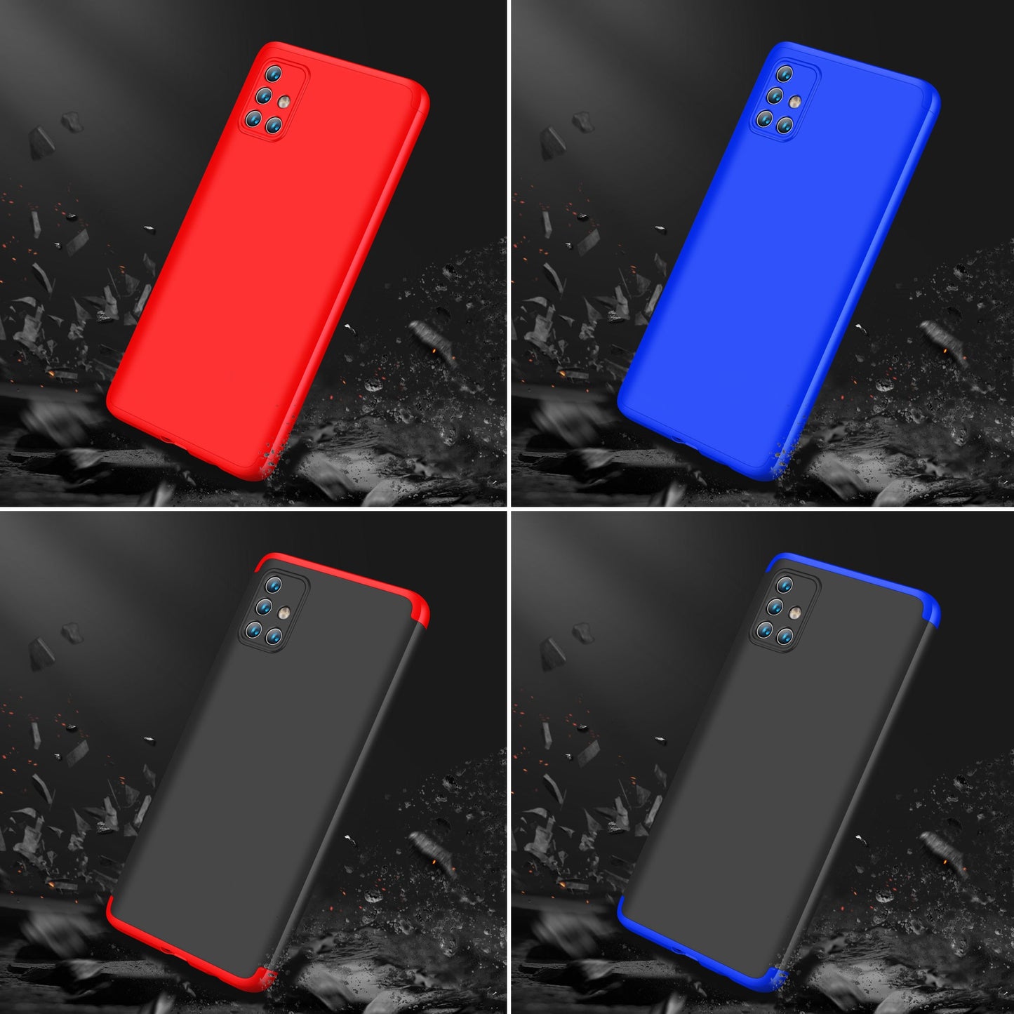 Original GKK Dual Tone 360º Case for Samsung A71