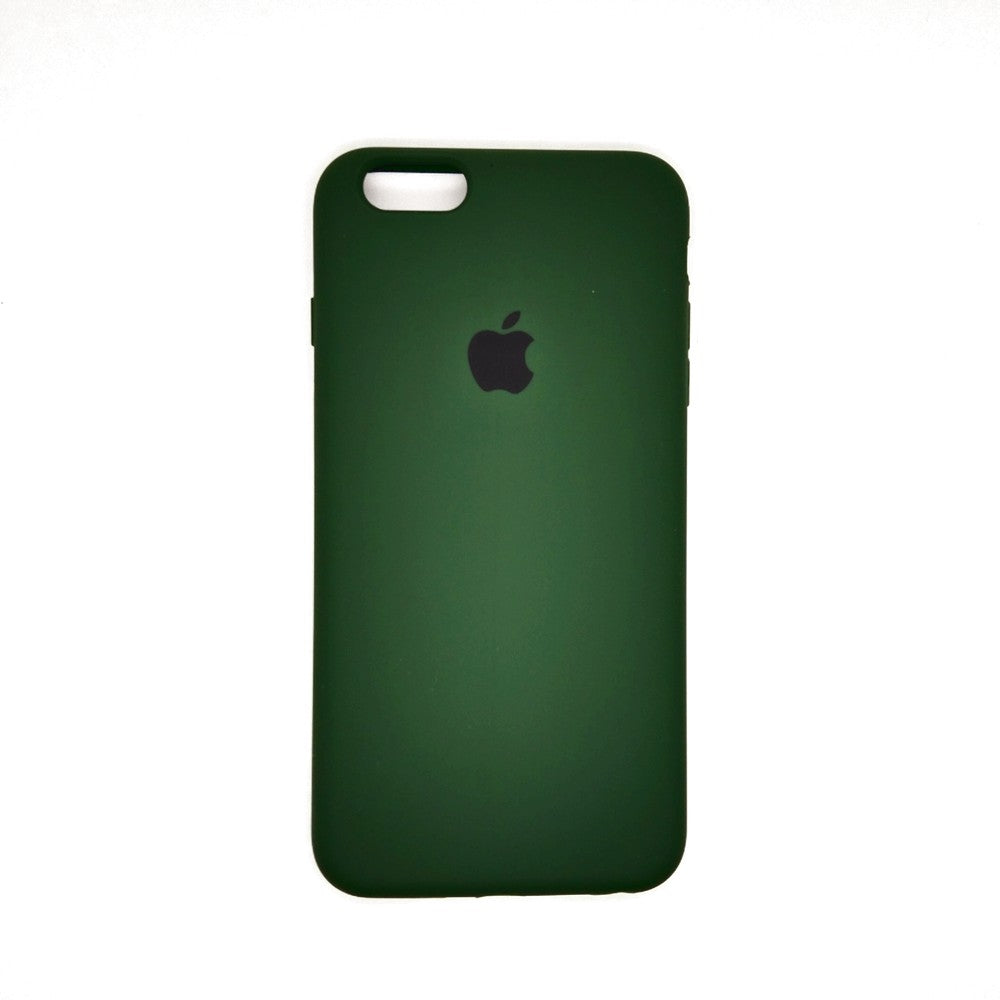 apple silicone case Velvet inner cover Hard back cover for iPhone 6 Plus / 6s Plus