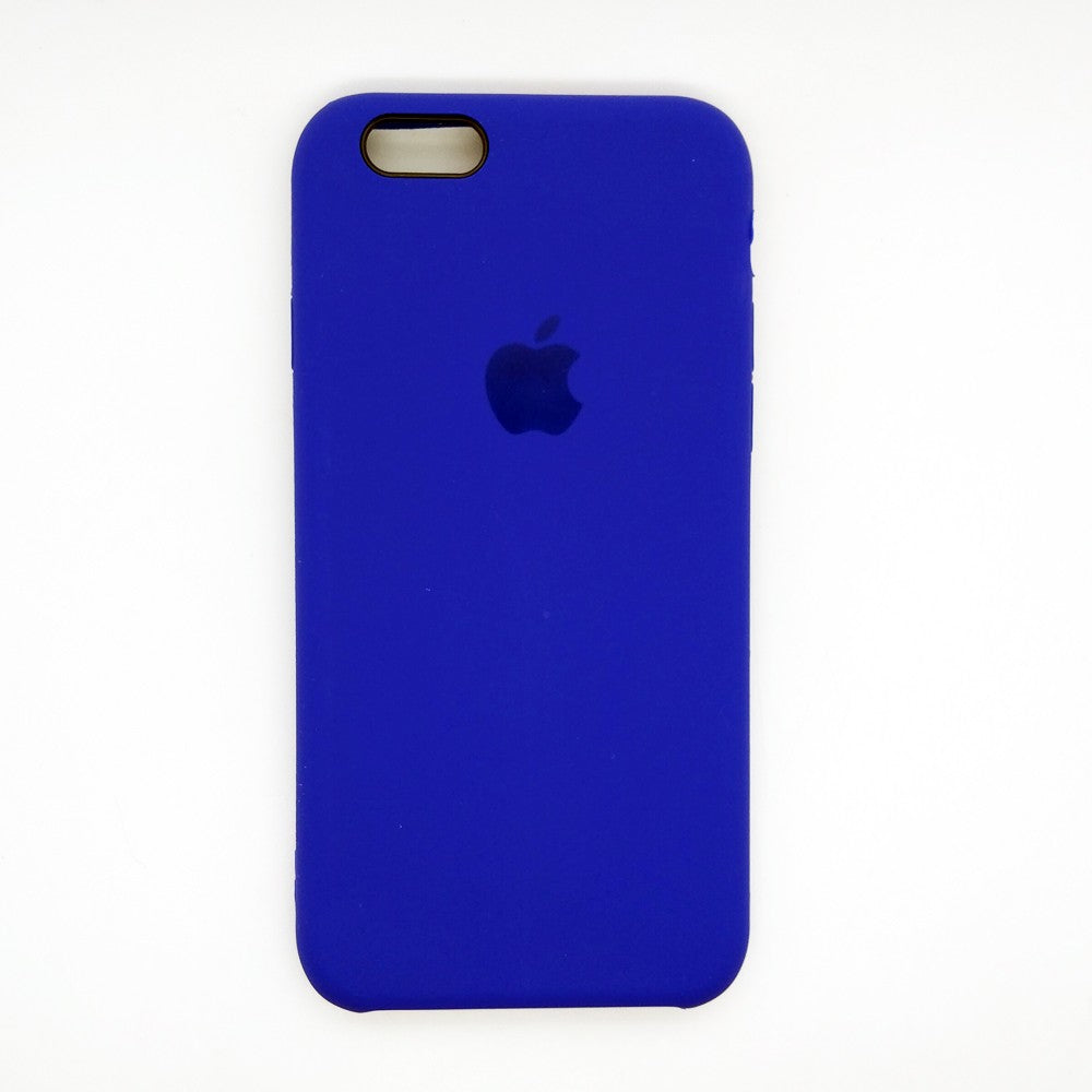 apple silicone case Velvet inner cover Hard back cover for iPhone 6 / 6s