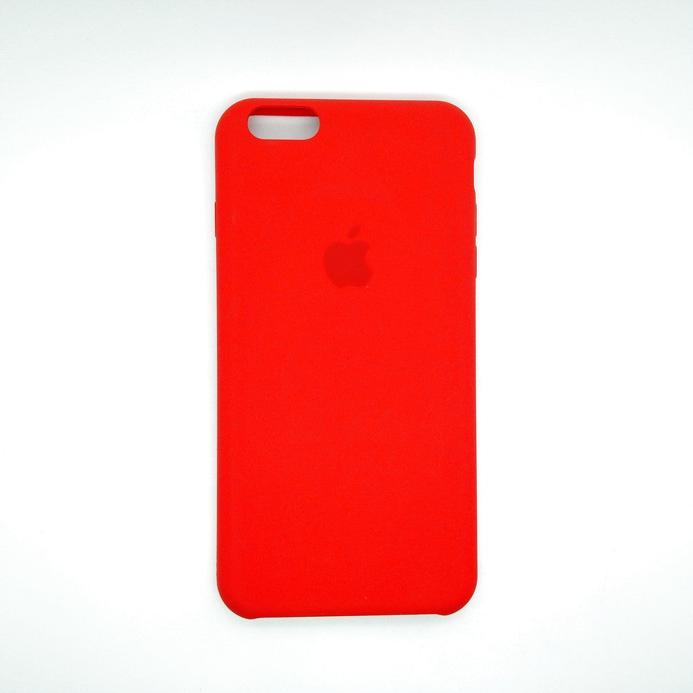apple silicone case Velvet inner cover Hard back cover for iPhone 6 Plus / 6s Plus