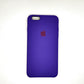 apple silicone case Velvet inner cover Hard back cover for iPhone 6 Plus / 6s Plus