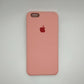 apple silicone case Velvet inner cover Hard back cover for iPhone 6 Plus / 6s Plus