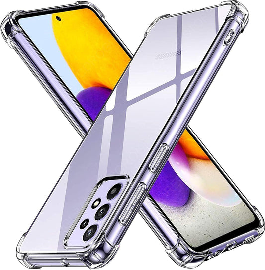 AntiShock Clear Back Cover Soft Silicone TPU Bumper case for Samsung M52