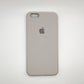 apple silicone case Velvet inner cover Hard back cover for iPhone 6 Plus / 6s Plus