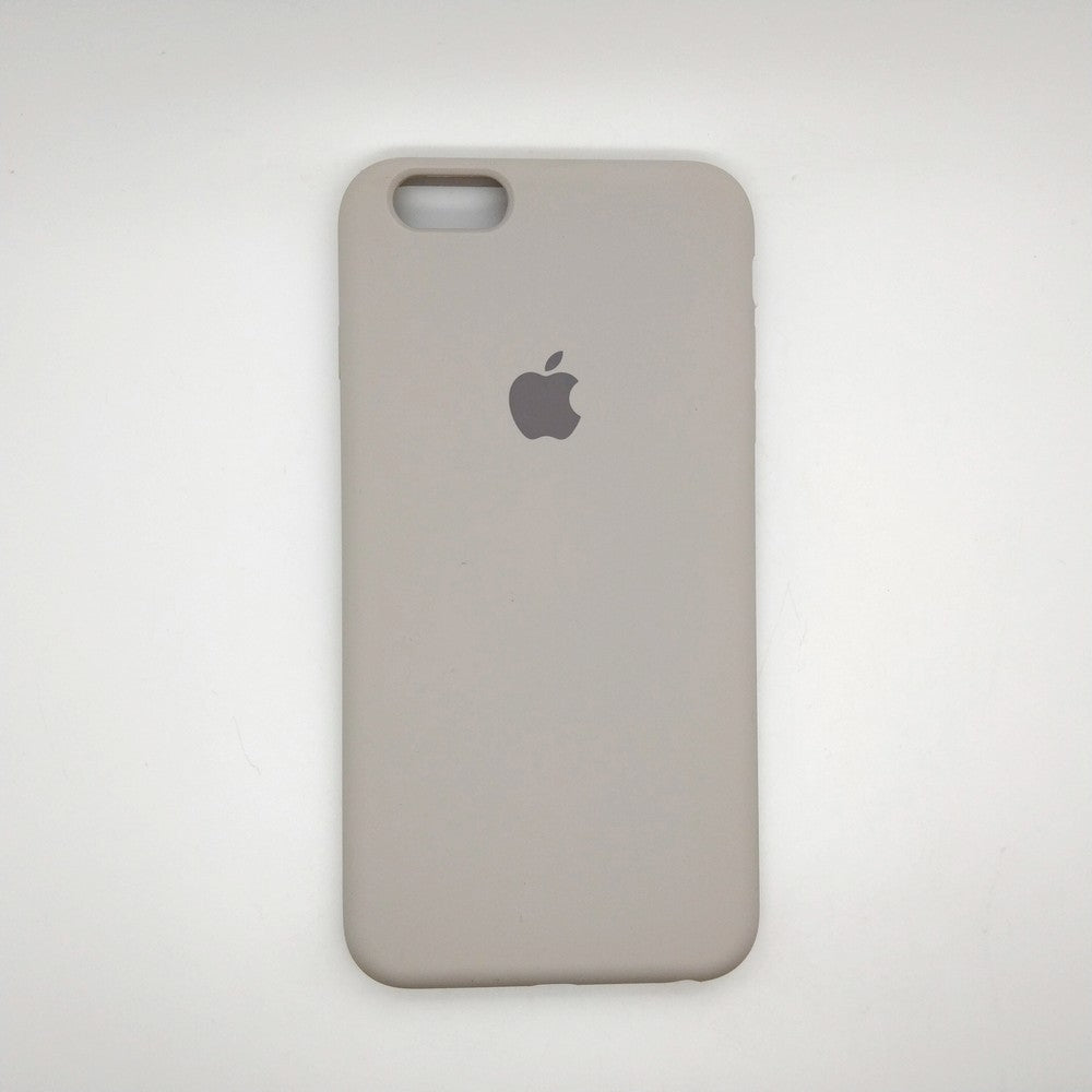 apple silicone case Velvet inner cover Hard back cover for iPhone 6 Plus / 6s Plus