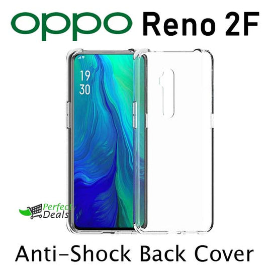 AntiShock Clear Back Cover Soft Silicone TPU Bumper case for OPPO Reno 2F