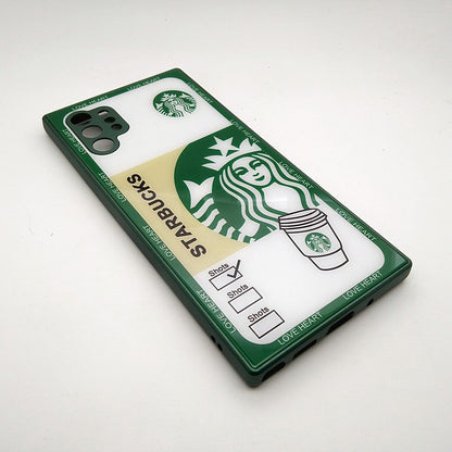 Starbucks Full Camera Lens Protective Hard Shel PC Case For Samsung Note 10 Plus
