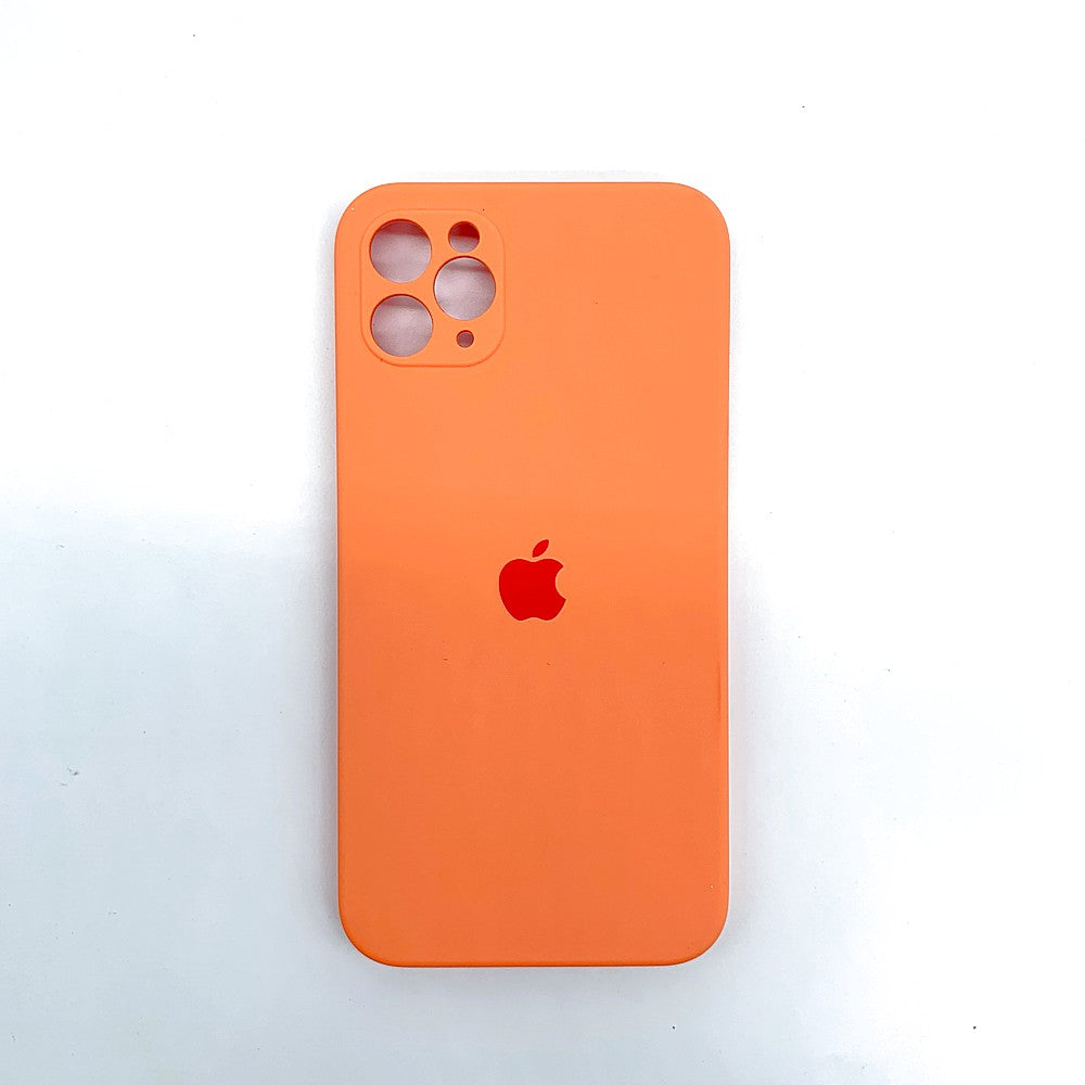 apple silicone case Velvet inner cover Hard back cover for iPhone 11 Pro Max
