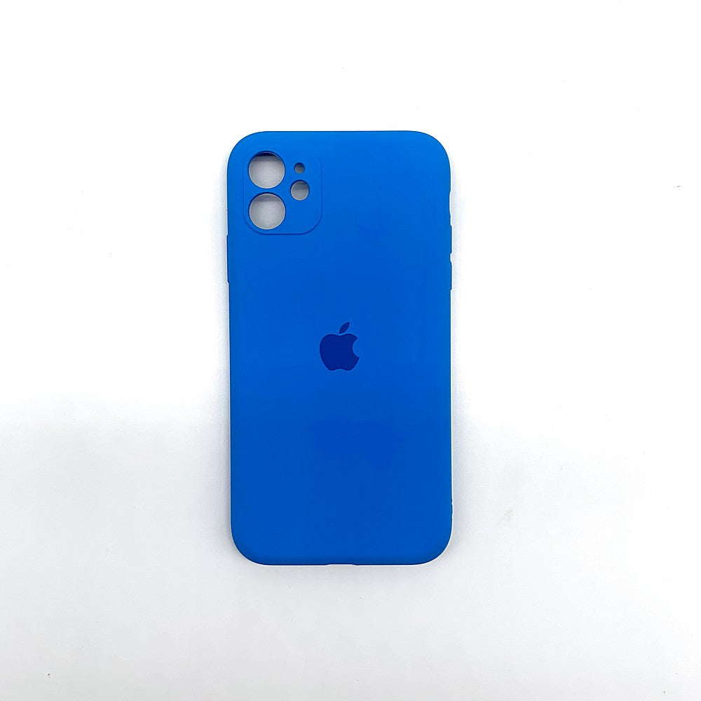 apple silicone case Velvet inner cover Hard back cover for iPhone 11