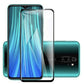 Combo Pack of Tempered Glass Screen Protector, Carbon Fiber Back Sticker, Camera lens Clear Glass Bundel for Redmi Note 8 Pro
