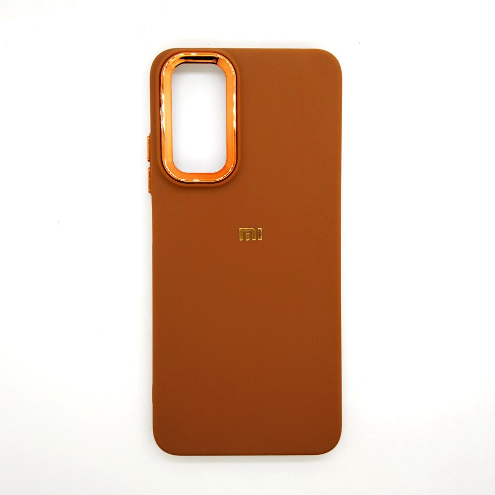 Gold Camera Protection Back Cover for Redmi Note 11