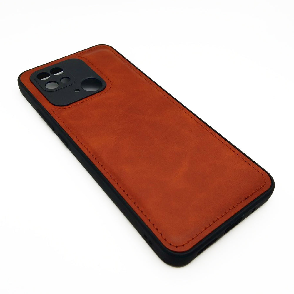 Luxury Leather Case Protection Phone Case Back Cover for Redmi 10C