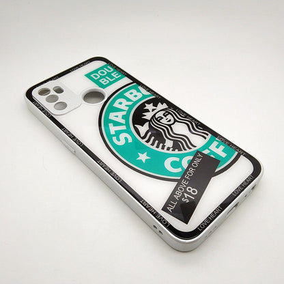 Starbucks Full Camera Lens Protective Hard Shel PC Case For OPPO OPPO A53