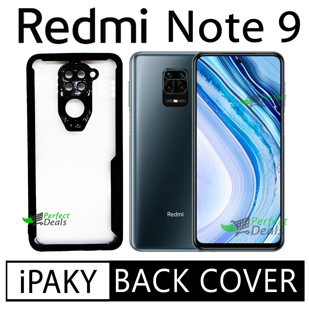 iPaky Shock Proof Back Cover for Samsung A71