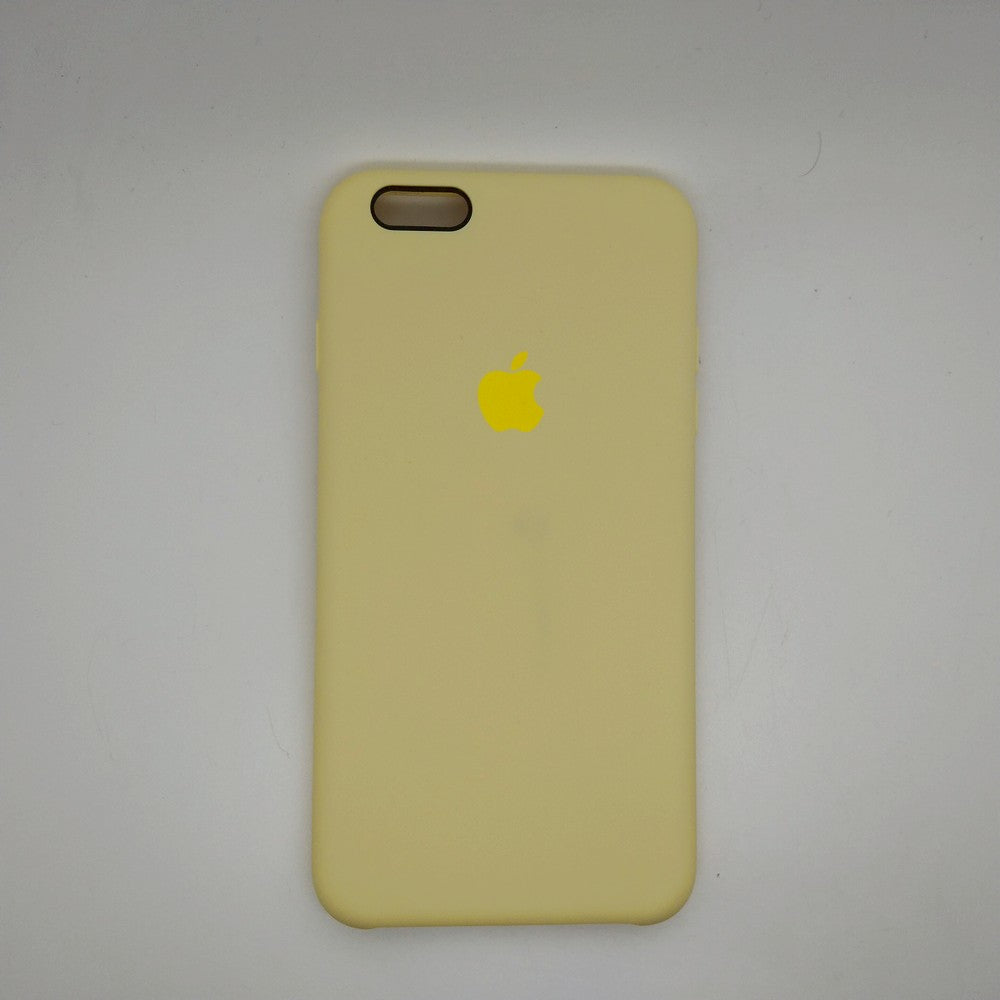 apple silicone case Velvet inner cover Hard back cover for iPhone 6 Plus / 6s Plus