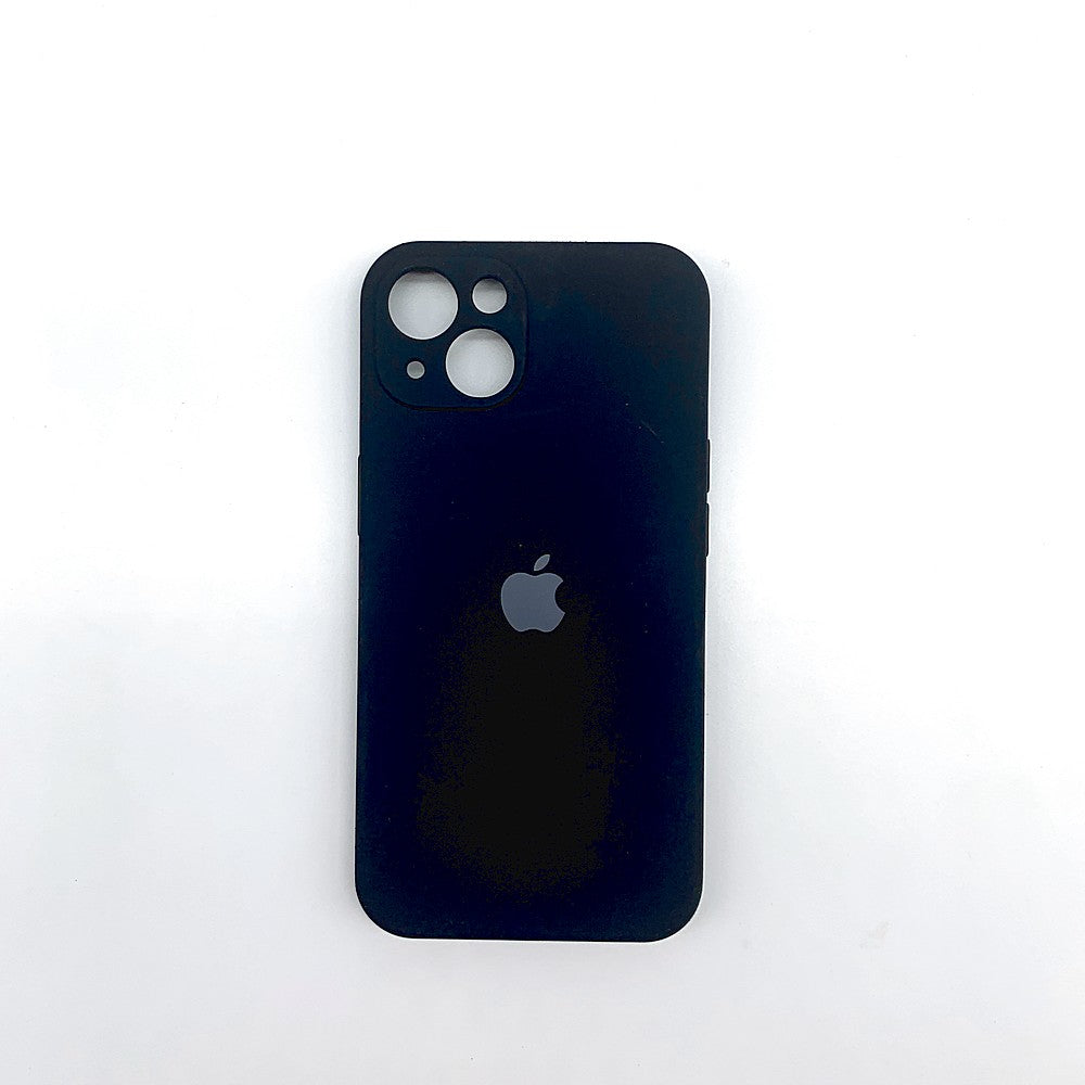apple silicone case Velvet inner cover Hard back cover for iPhone 14