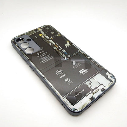 Circuit Board High Quality Hard Cover Full Camera Lens Protective Case for Samsung A34 5G