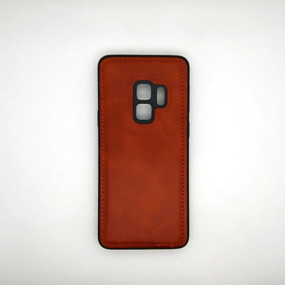 Luxury Leather Case Protection Phone Case Back Cover for Samsung S9