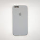 apple silicone case Velvet inner cover Hard back cover for iPhone 6 Plus / 6s Plus