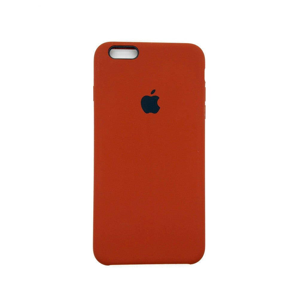 apple silicone case Velvet inner cover Hard back cover for iPhone 6 Plus / 6s Plus