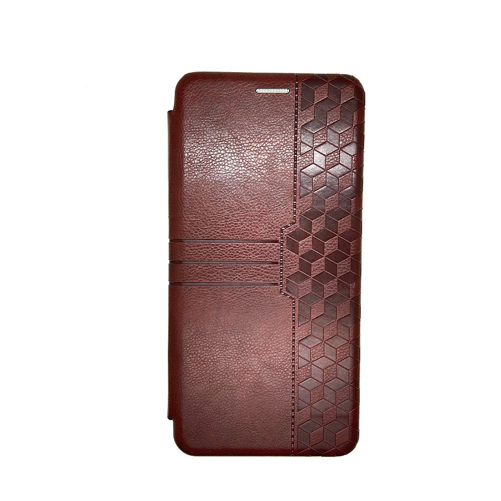 Samsung A52 Leather Pouch Case Premium Leather texture full cover