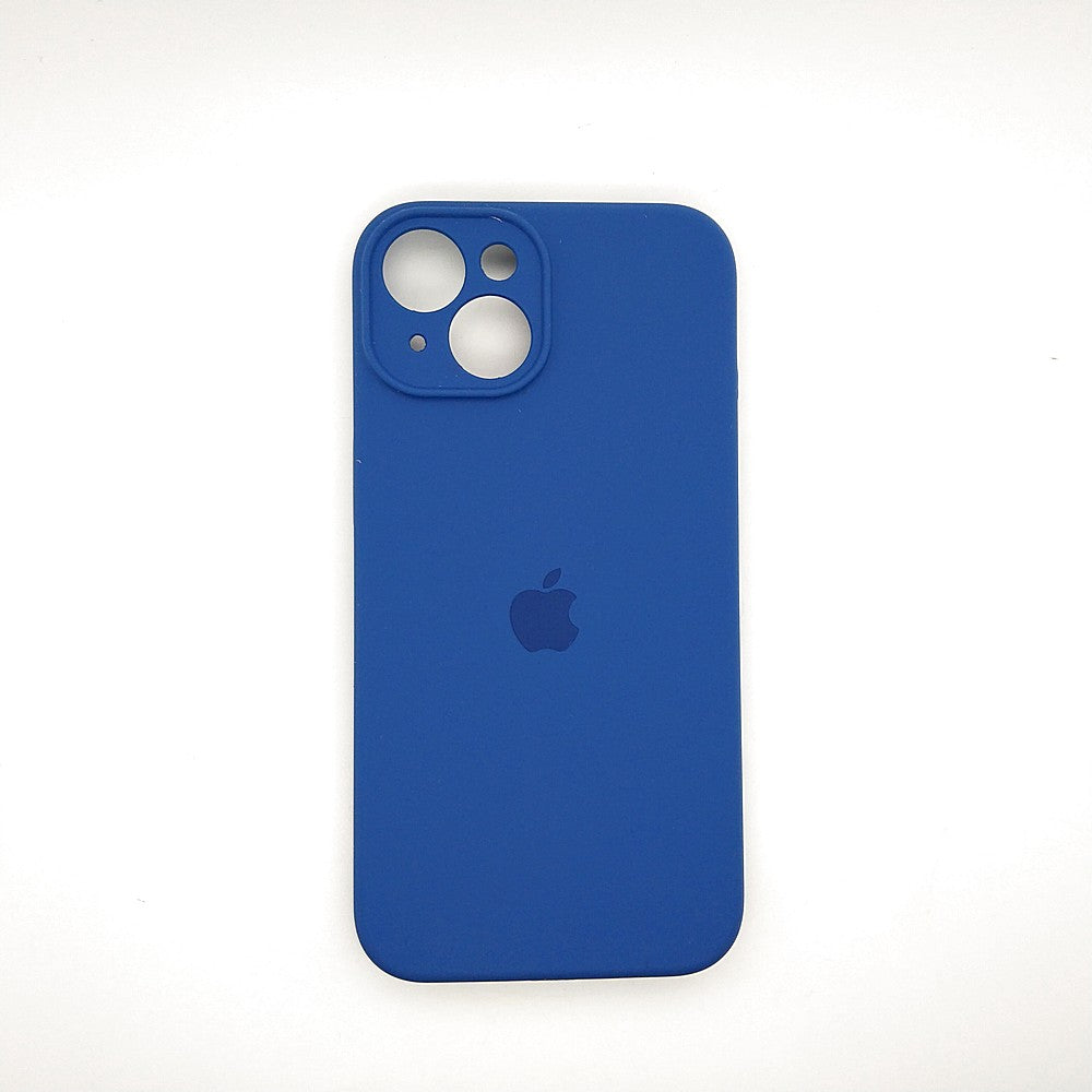 apple silicone case Velvet inner cover Hard back cover for iPhone 14