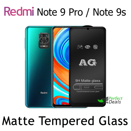 Matte Tempered Glass Screen Protector for Redmi Note 9 Pro / Redmi Note 9s