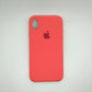 apple Liquid Silicone Back Cover for XR