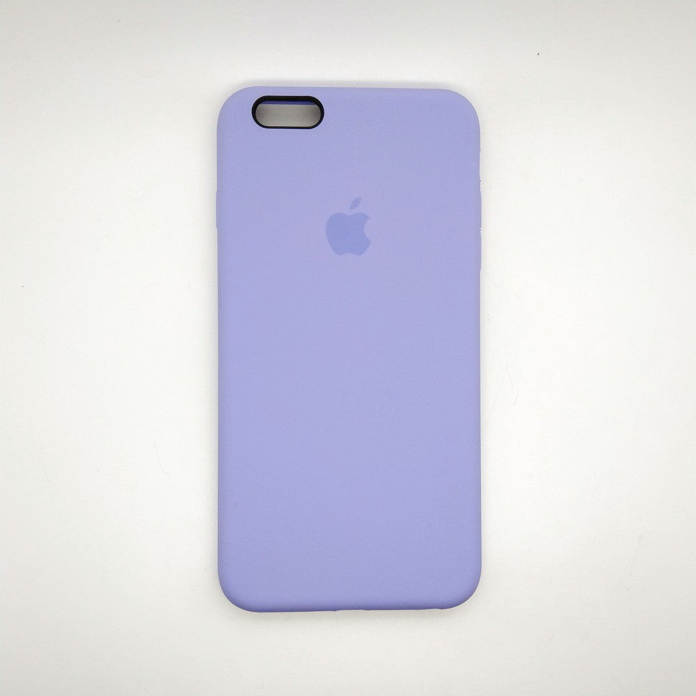 apple silicone case Velvet inner cover Hard back cover for iPhone 6 Plus / 6s Plus
