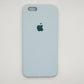 apple silicone case Velvet inner cover Hard back cover for iPhone 6 / 6s