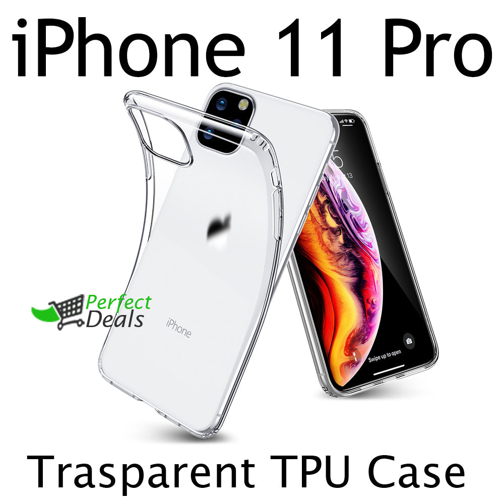 Transparent Clear Slim Case for apple iPhone 11 Pro