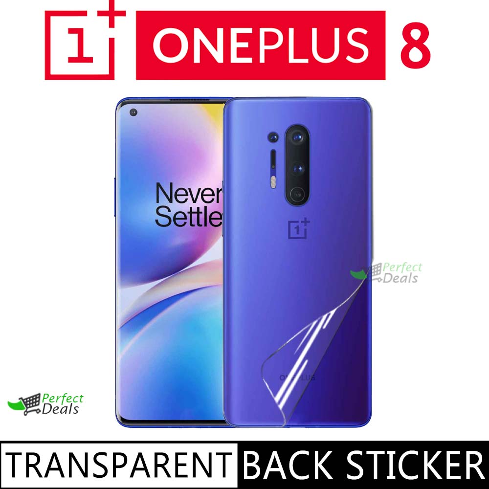 Clear Skin Back Sticker for OnePlus 8