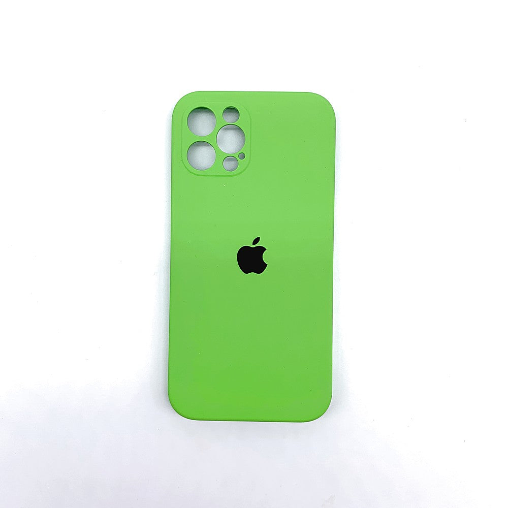 apple silicone case Velvet inner cover Hard back cover for iPhone 12 Pro