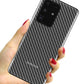 Pack of UV Glue Full Screen Protector Tempered Glass + Carbon Back Sticker and Camera Lens Protection for Samsung S20 Ultra