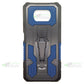 iCrystal Hybrid Anti Shock Case with Holder and Stand for Mi POCO X3