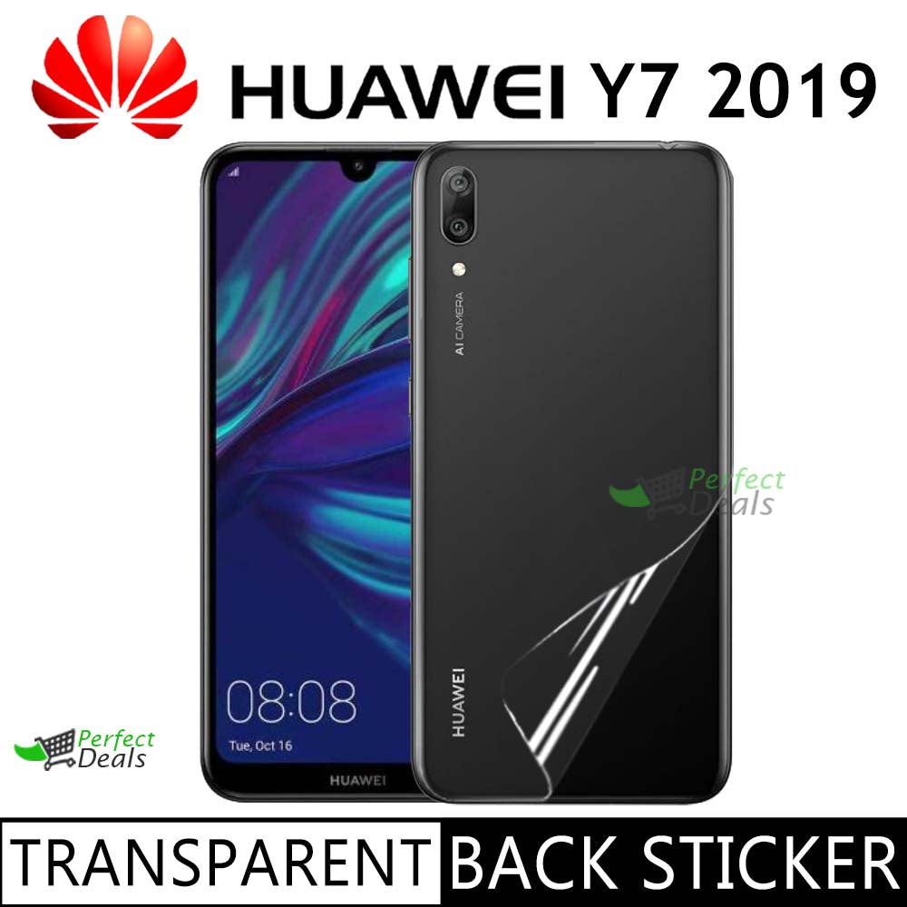 Clear Skin Back Sticker for Huawei Y7 2019