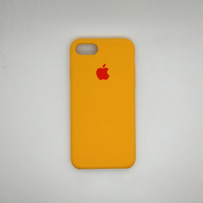 apple silicone case Velvet inner cover Hard back cover for iPhone 7 / 8