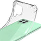 AntiShock Clear Back Cover Soft Silicone TPU Bumper case for Samsung M22